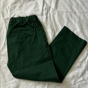 J Crew Crewcuts Dark Green Chinos for Boys Size 14Slim